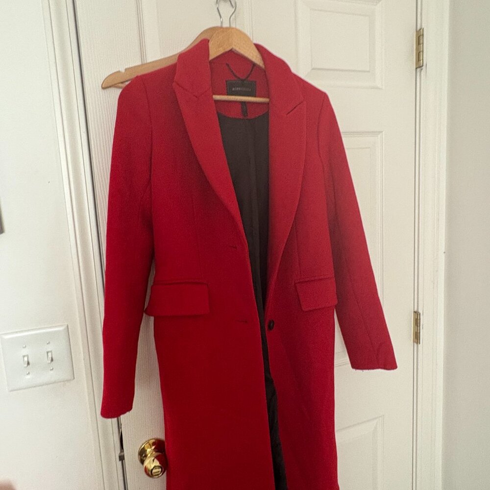 GORGEOUS RED BCBG COAT